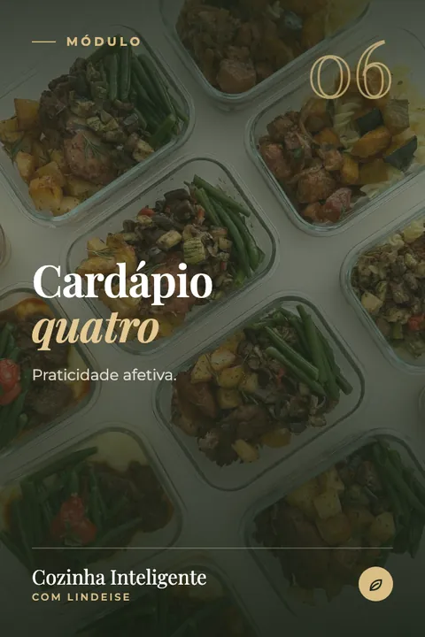 Módulo 06, Cardápio quatro